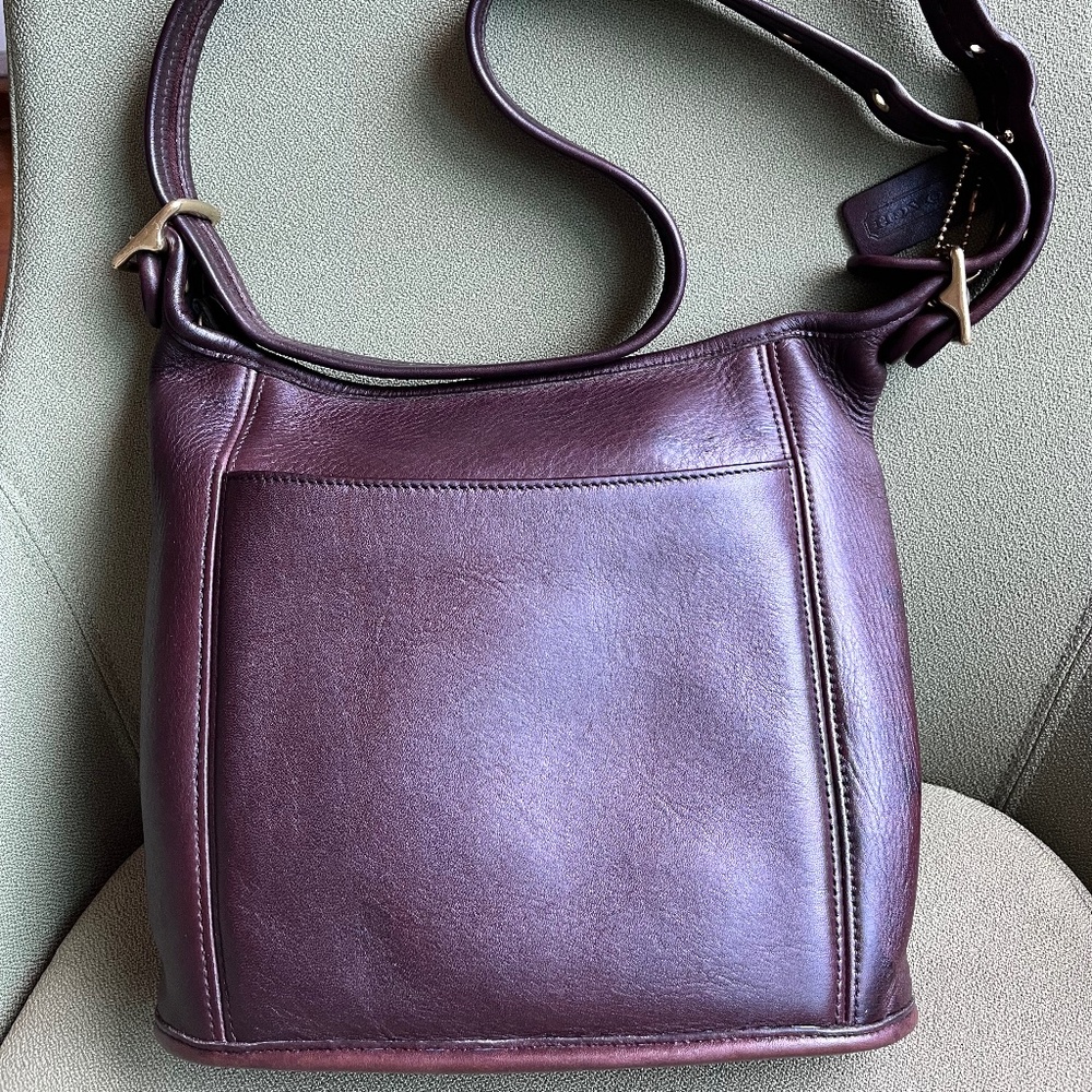 SOLD ON DEPOP coach mahogany slim duffle 9816